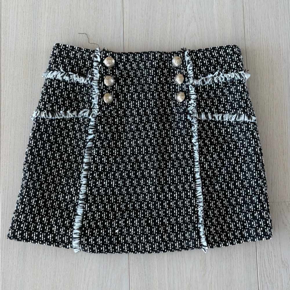 Intermix Tweed Skirt